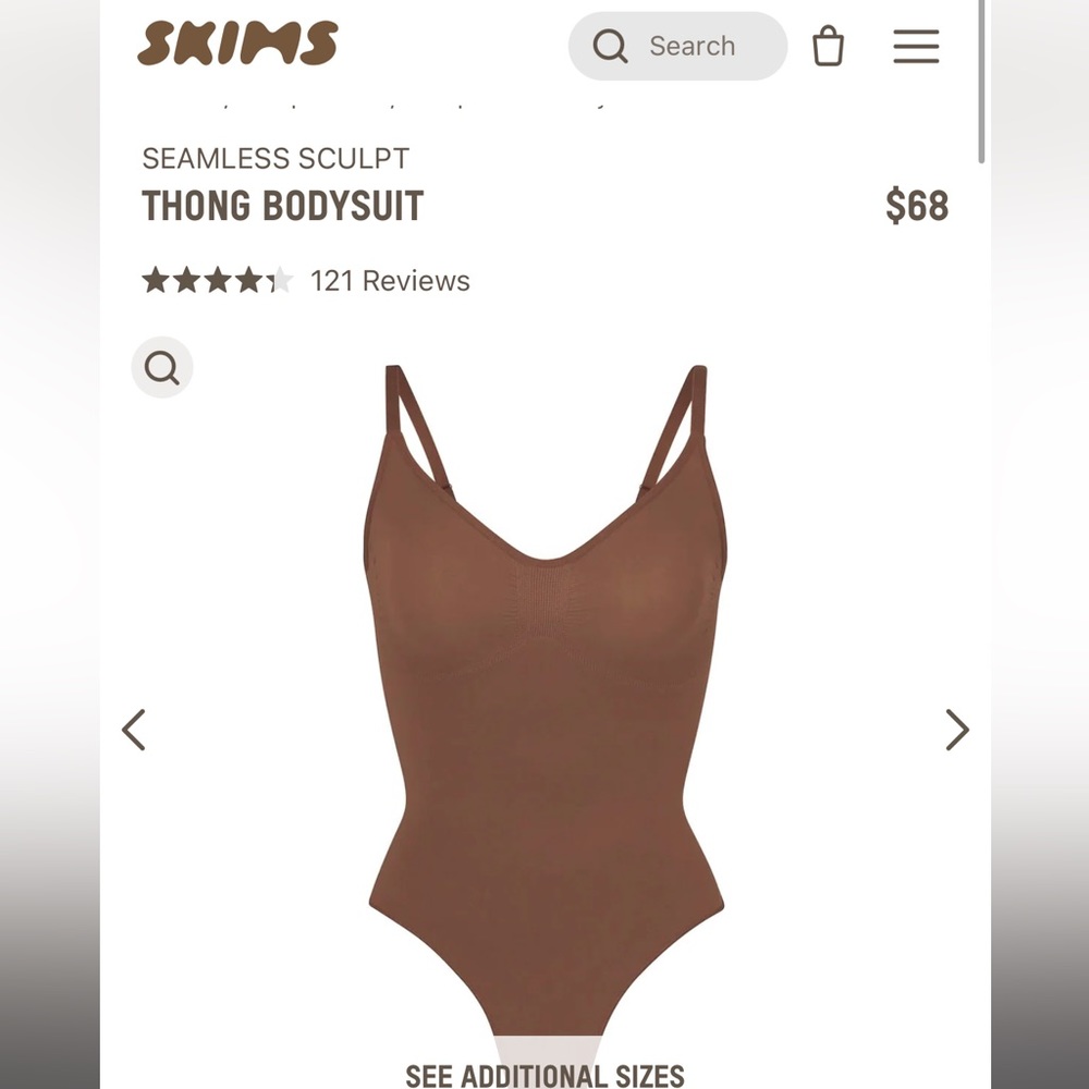 SLIMS Seamless sculpt thong bodysuit